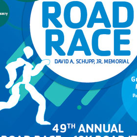 Flyer for the YMCA of Greater Hartford Granby Road Race